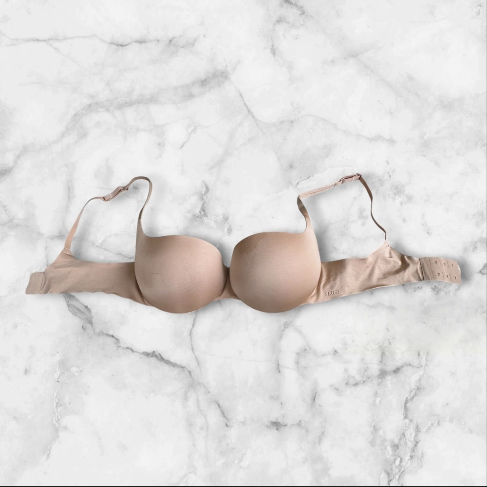 Skims Ultimate Push-Up Balconette Bra Clay BA-BAL-5486W 34B NWT